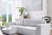 Ecksofa Mit Schlaffunktion - Boho Design - Cord Stoff Modern Wohnzimmer  Couch inside Wohnzimmer Couch