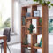 Finebuy Bücherregal Massiv-Holz Sheesham 90 X 180 Cm Wohnzimmer for Wohnzimmer Regal